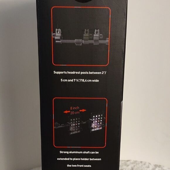 Macally Duel Position Car Seat Headrest Mount - Picture 11 of 13